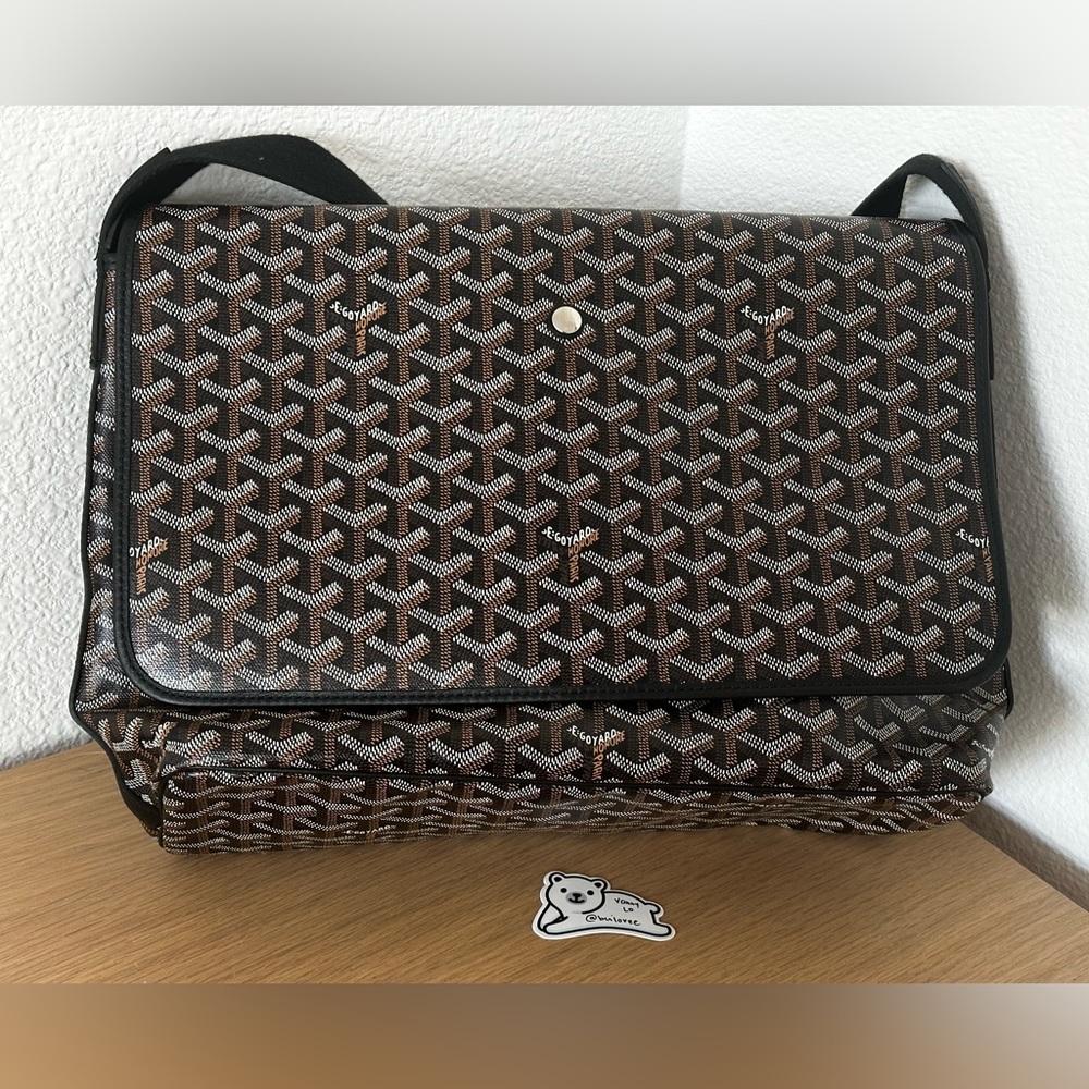 🖤🤎 Goyard Capetien MM Messenger Bag - Black 🖤🤎